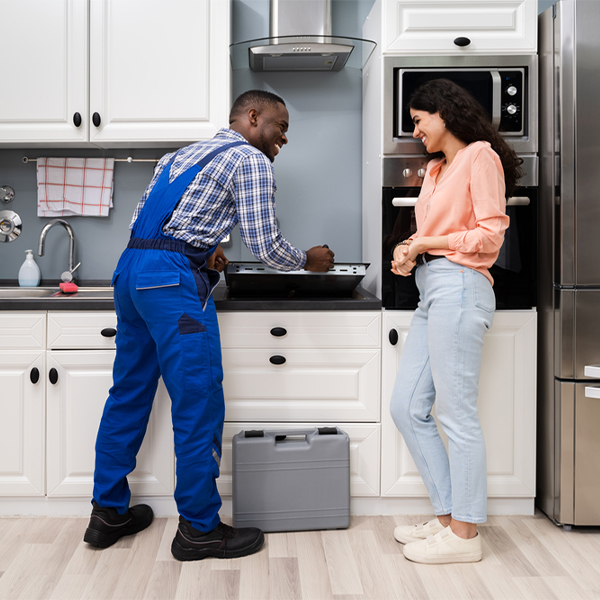 can you provide an estimate for cooktop repair before beginning any work in Prairie City Illinois